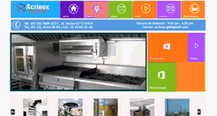 Desktop Screenshot of acrinox.com.mx